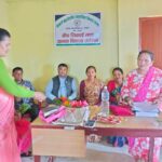 चिनारी बहुउद्देश्यीय सिकाइ केन्द्रको आयोजनामा सीप सिकाइ तथा क्षमता विकास तालिम