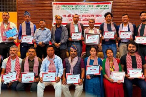 गोरखा होटल संघको अध्यक्षमा लामिछाने