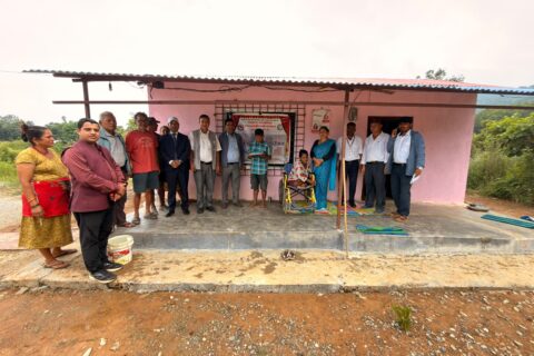 पालुङटारका ‘क’ वर्गका अपाङ्गता भएका जङ्गबहादुर घर्तीले पाए सुरक्षित आवास