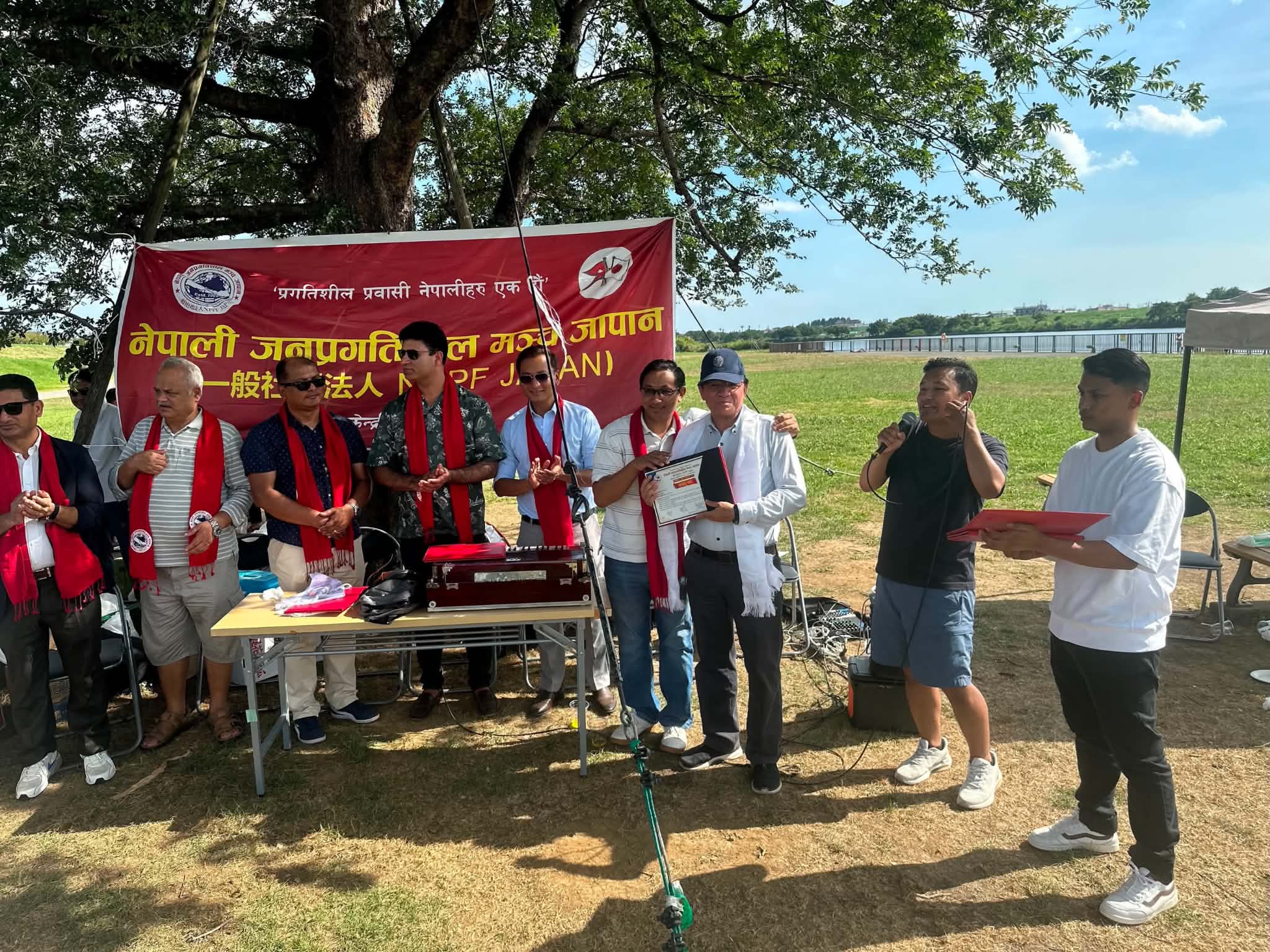 नेकपा निकट प्रवासी संगठन जापानद्वारा वृहत् बार्बेक्यू तथा सम्मान कार्यक्रम सम्पन्न