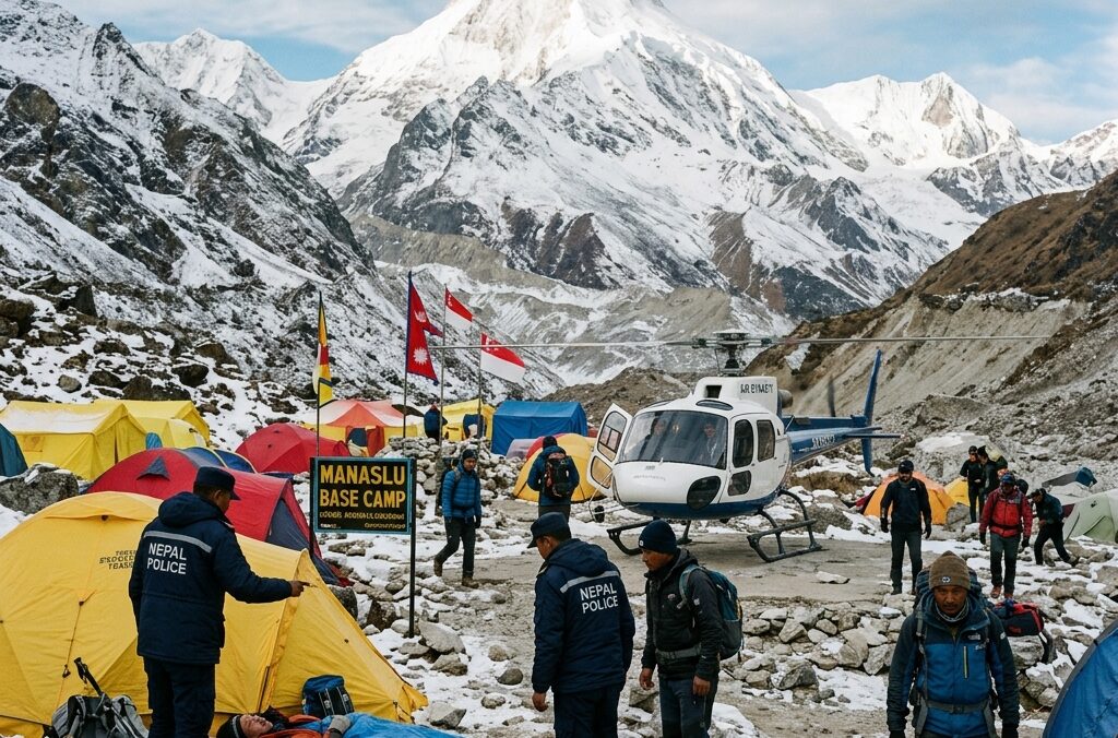 मनास्लु हिमाल आरोहणका क्रममा एक विदेशी पर्यटकको मृत्यु